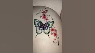 Disain tatto kupu-kupu#shorts
