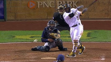 MIL@PIT: Harrison plates a run with single in the 8th