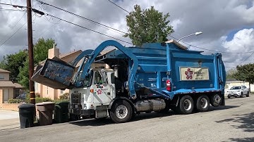 Republic Services Front Loader Garbage Trucks in my Neighborhood: October 2025