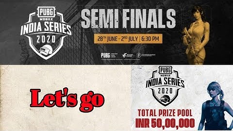 PMIS 2020 SEMI FINAL BEGINS FROM..