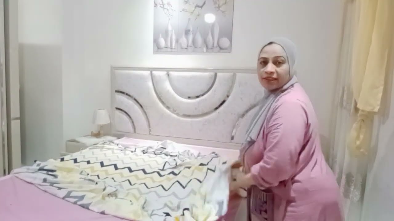 روتين تنظيف وترتيب غرفة الاطفال | وطريقة ترويقه مع سمسمه 😘🤩