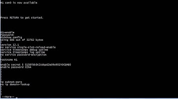 CCNA CCENT 90 Second Boot Camp : The Enable Passwords