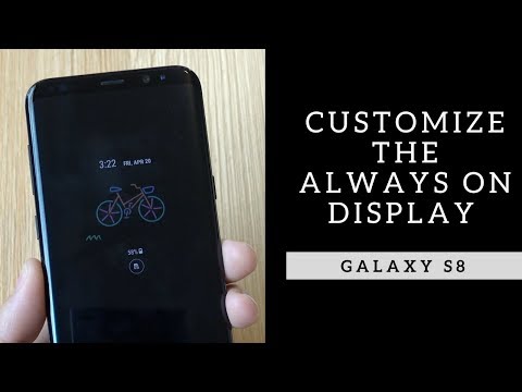 How to Customize the Galaxy S8 Always On Display