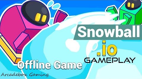 Snowball.io game |🎮 Snowball.io game android/ios #arcadeboxgaming