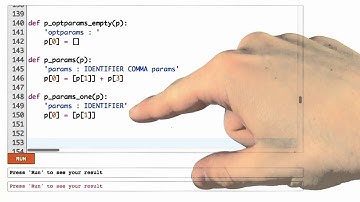Parsing Javascript Statements Solution - Programming Languages