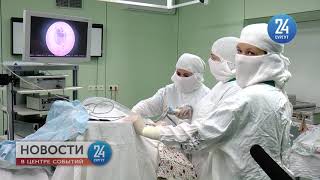 В травмцентре Сургута лечат гидроцефалию с применением новейшего нейроэндоскопа