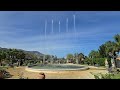 Giochi d'acqua a Villa Lampedusa