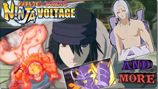 Naruto, Sasuke +Extra jetsu !! AND MORE LEAKS | Naruto x Boruto Ninja Voltage