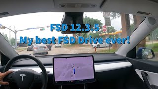 An amazing Drive on FSD 12.3.5
