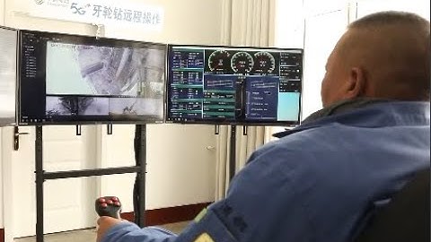 5G unmanned trucks applied at limestone mining site in China