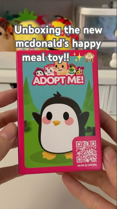 McDonald's Malaysia  Collect cute NEW friends with Adopt Me!
