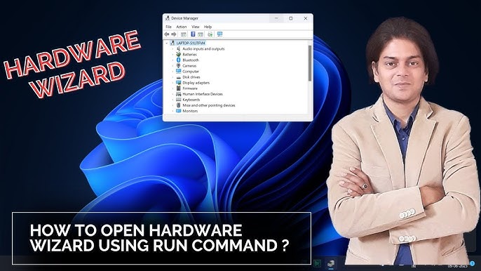 Open Hardware Wizard Using Run Command 2024