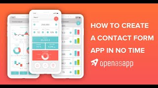 How to create a simple Contact Form App with Open as App screenshot 5
