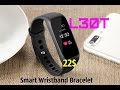 Lemfo l30t Smart wristband bracelet обзор умного браслета Bluetooth