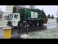 Waste Management Mack LEU McNeilus Rear Loader