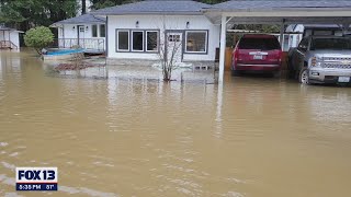 Chehalis River flooding wrecks family's dream home | FOX 13 Seattle