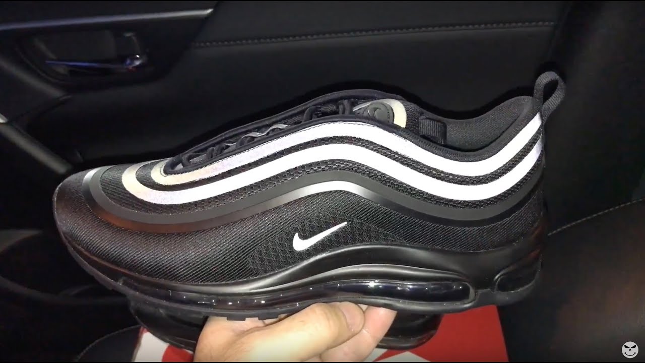 Air max 97 Triple Black sneakers - YouTube