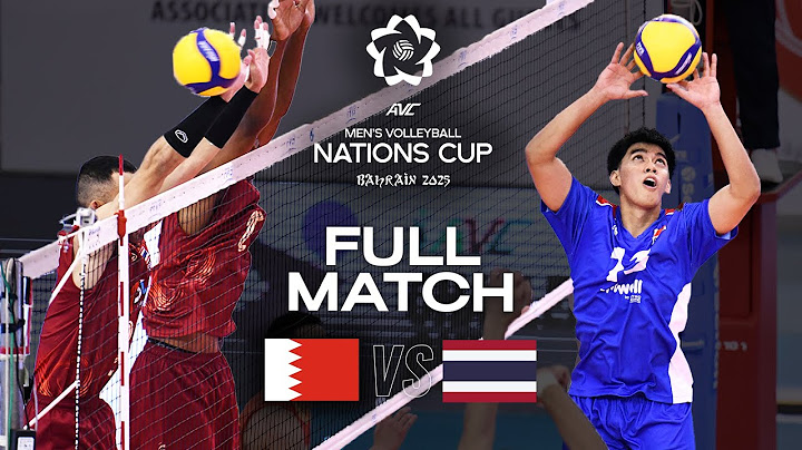 Bahrain vs. Thailand - Pool Play | AVC Men's Nations Cup 2025
