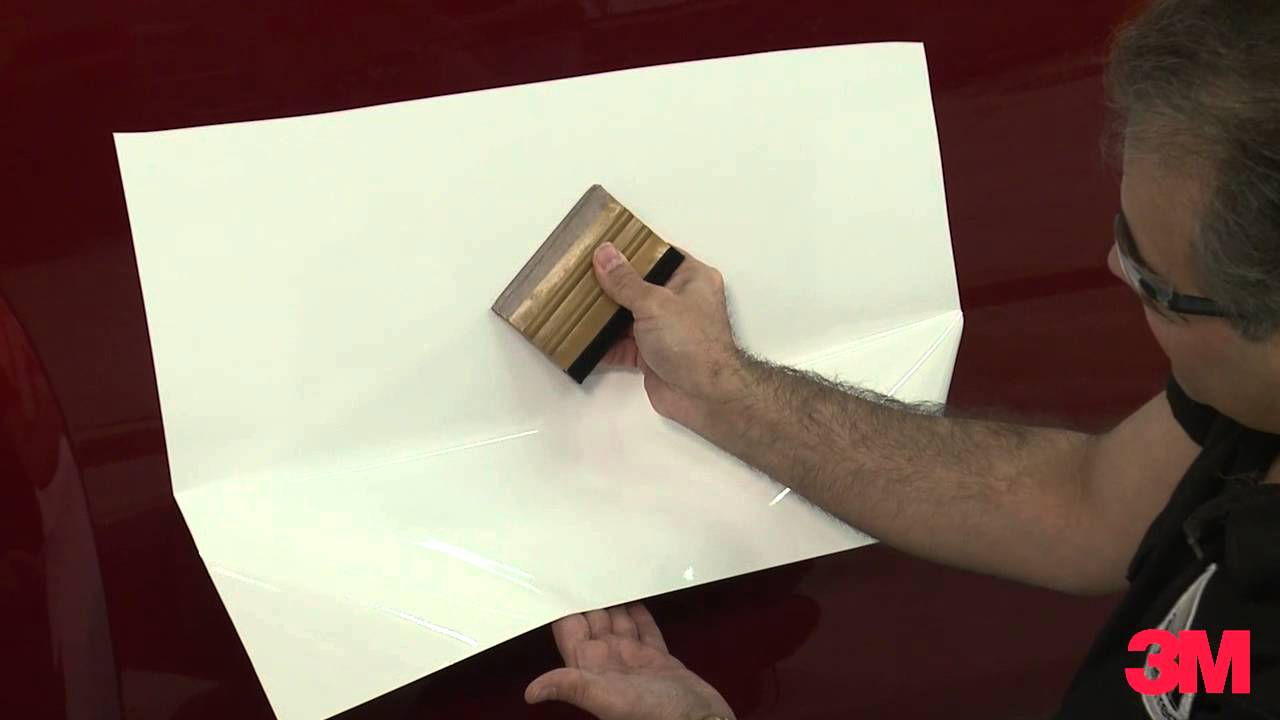 Basic Squeegee Techniques for Vinyl Wrapping - TESBROS 