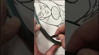 The Flash Comes to Life - Watch This Viral Digital Coloring Demonstration Now! From zero to 💯💨🔥🔥🤩🤩