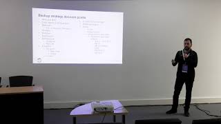 Alfresco DevCon 2018: From Zero to Hero: Backing Up Alfresco