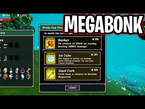 Legendary Attack Projectile Luck Run in Megabonk