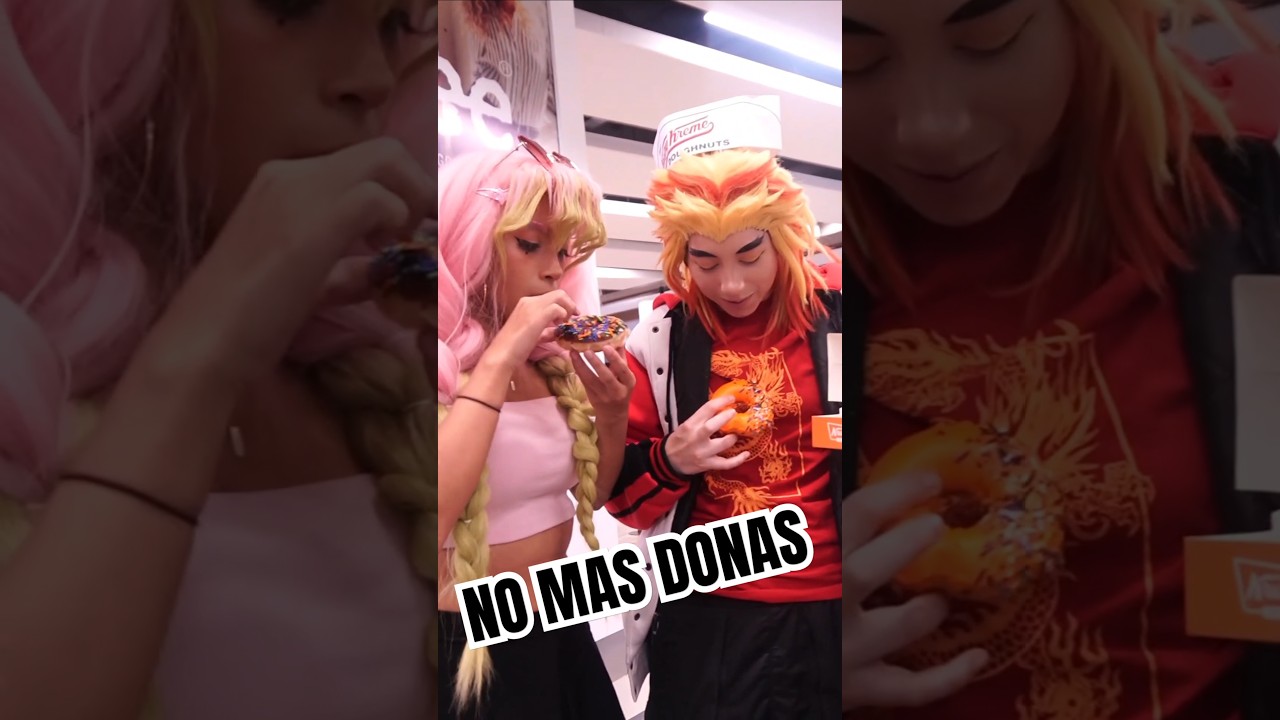 Rengoku se come a sí mismo 🍩 #kny #hashira #cosplay