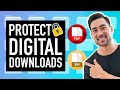 How To Protect Digital Products and Password Protect PDF Files