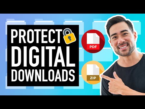 How To Protect Digital Products and Password Protect PDF Files