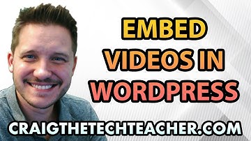 How To Add, Embed and Resize Videos in Wordpress - Ep. 7