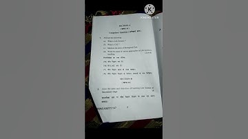 Hpu B.Ed  Teaching of life science 2nd sem. paper