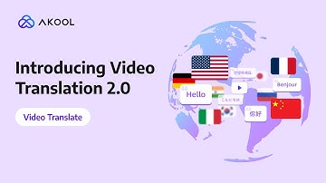 Meet AKOOL Video Translation 2.0: The Future of Video Editing!