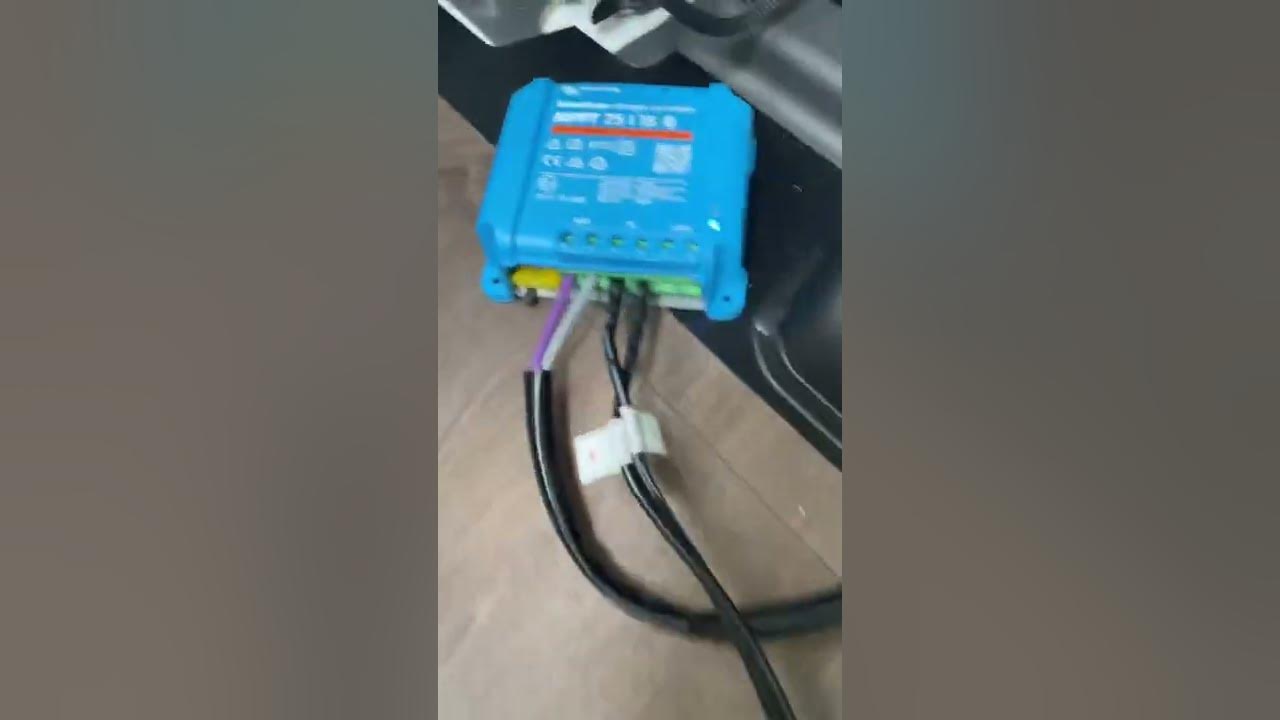 Solarregler an EBL 31 Elektroblock Schaudt anschließen YouTube