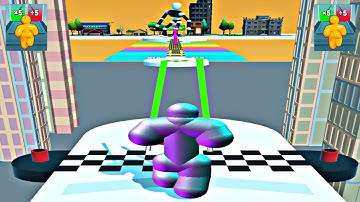 Tall Man Run - Gameplay Walkthrough Part 1 - Levels 60 61 (Android,iOS)