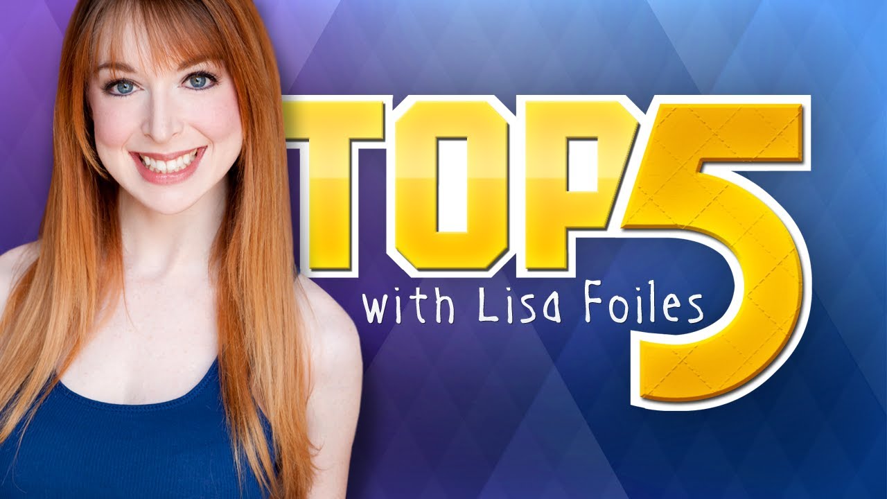 TOP 5 WITH LISA FOILES RETURNS (Top 5 With Lisa Foiles) - YouTube