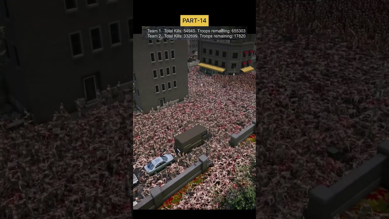 Part-14: 70K Romans VS 1 Million Zombies | Generals Fighting Back! 👑⚔️