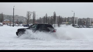 range rover sport 3.6 TDI snow drift off road  4x4 рэндж ровер спорт дрифт по снегу езда боком занос