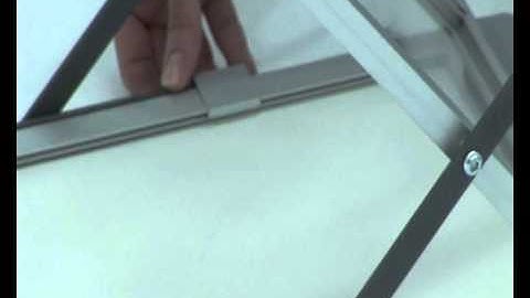 How to Assemble a LS25 Double Sided Acrylic Shelf Leaflet Holder