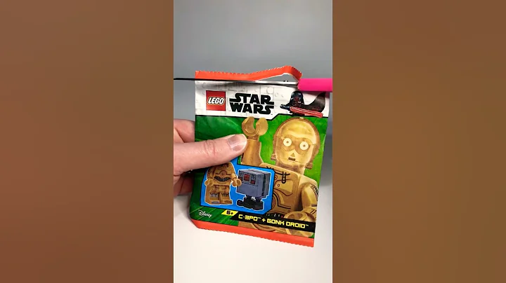 LEGO Star Wars minifigure build C-3PO & Gonk Droid