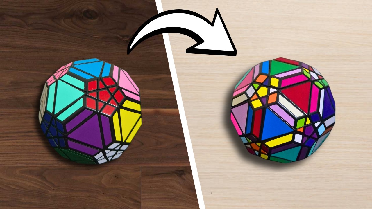 Entendendo um cubo mágico fácil de 32 lados (Yuxin 20-axis Soccer) - Tutorial