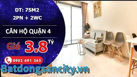 Bán căn hộ The Gold View Quận 4, diện tích 90m2 với 2 phòng ngủ 2wc, view hồ bơi