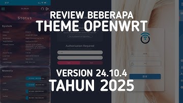 Review & Cobain Beberapa Tema Openwrt 2025