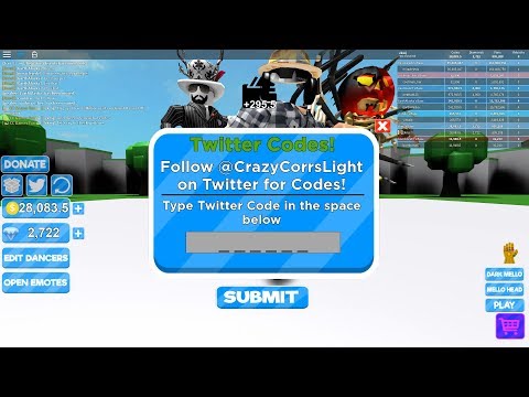 Roblox Codes 30 Mil Giant Dance Off Simulator Youtube - roblox codes for dance off roblox free hat codes
