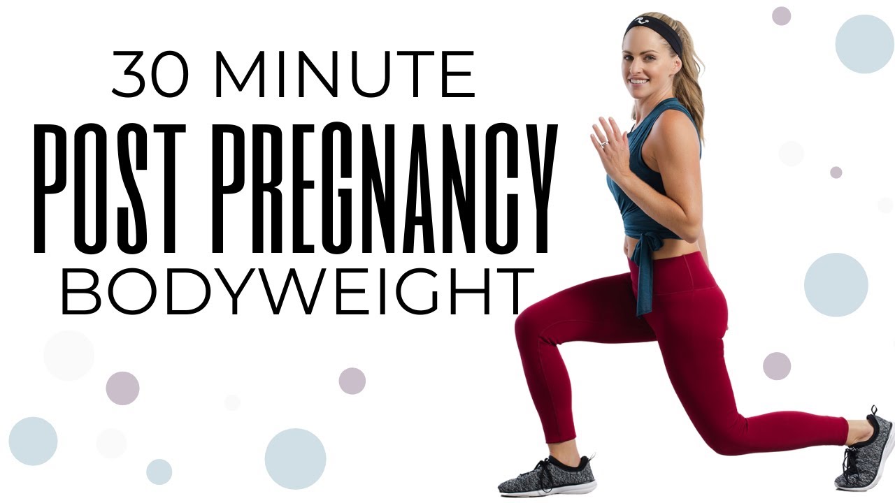 Post Pregnancy Bodyweight Workout