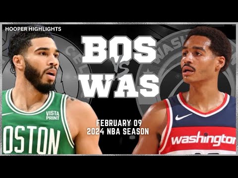 Boston Celtics vs Washington Wizards Full Game Highlights | Feb 9 | 2024 NBA Season