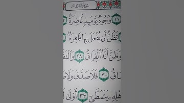 ما معنى "وجوه يومئذ ناضرة"#سورة #القيامة