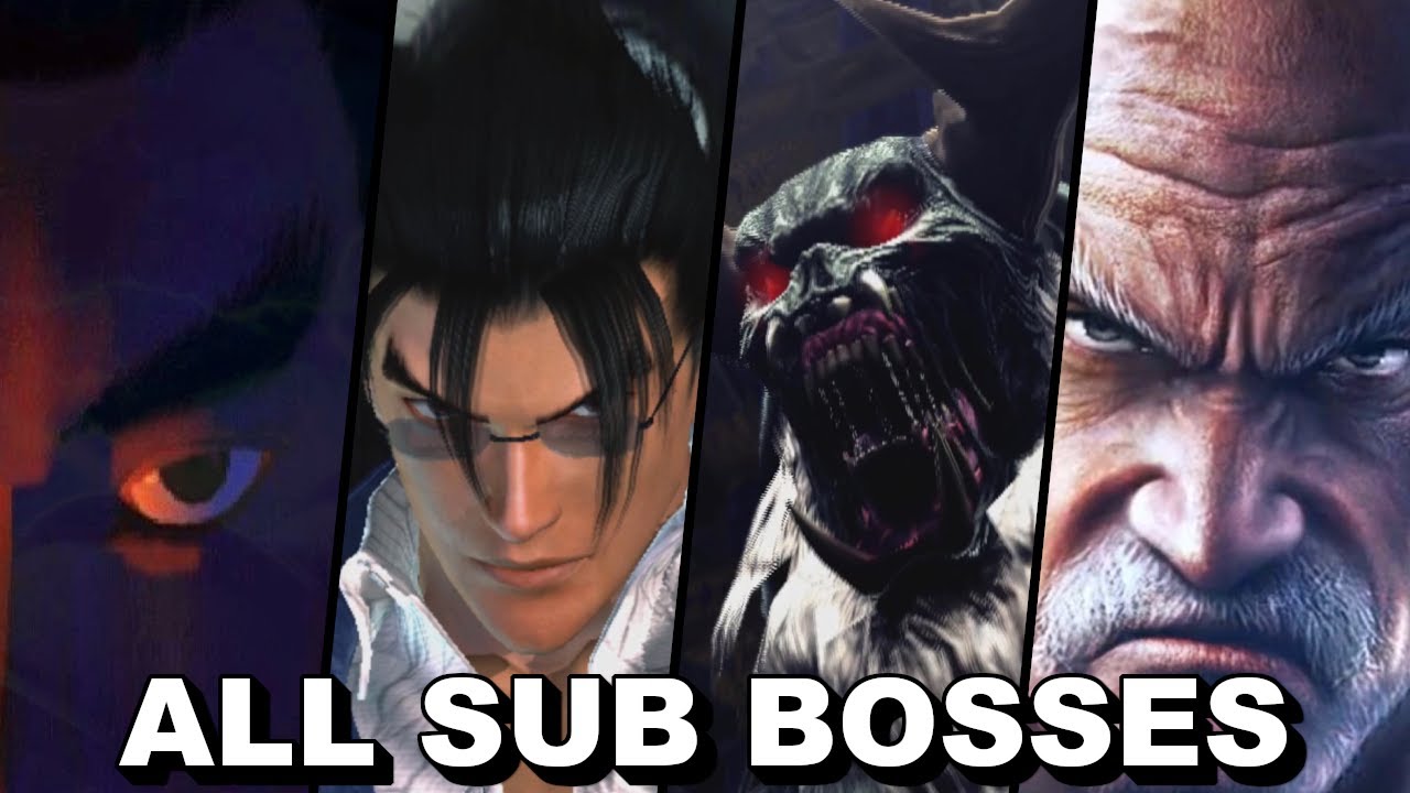 tekken 1 sub bosses