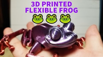 3D Printed Flexible Frog 🐸 #SHORTS - WILL IT FLOAT??? LETS FIND OUT! 🤯