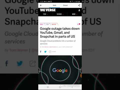 Google outage takes down YouTube, Gmail, and Snapchat in parts of US