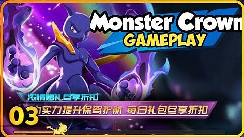 Pokemon Monster Crown: Pokemon 3d game on Android 2021 Gameplay Walkthrough